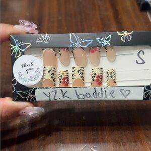 Y2K baddie gel x nails